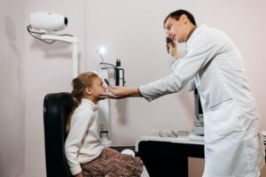 Pediatric eye exam